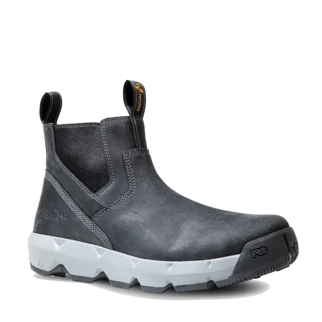 Timberland Pro Men's Morphix 6" Chelsea Comp Toe Work Boot - Black - TB0A5RV5W02 7 / Medium / Black - Overlook Boots
