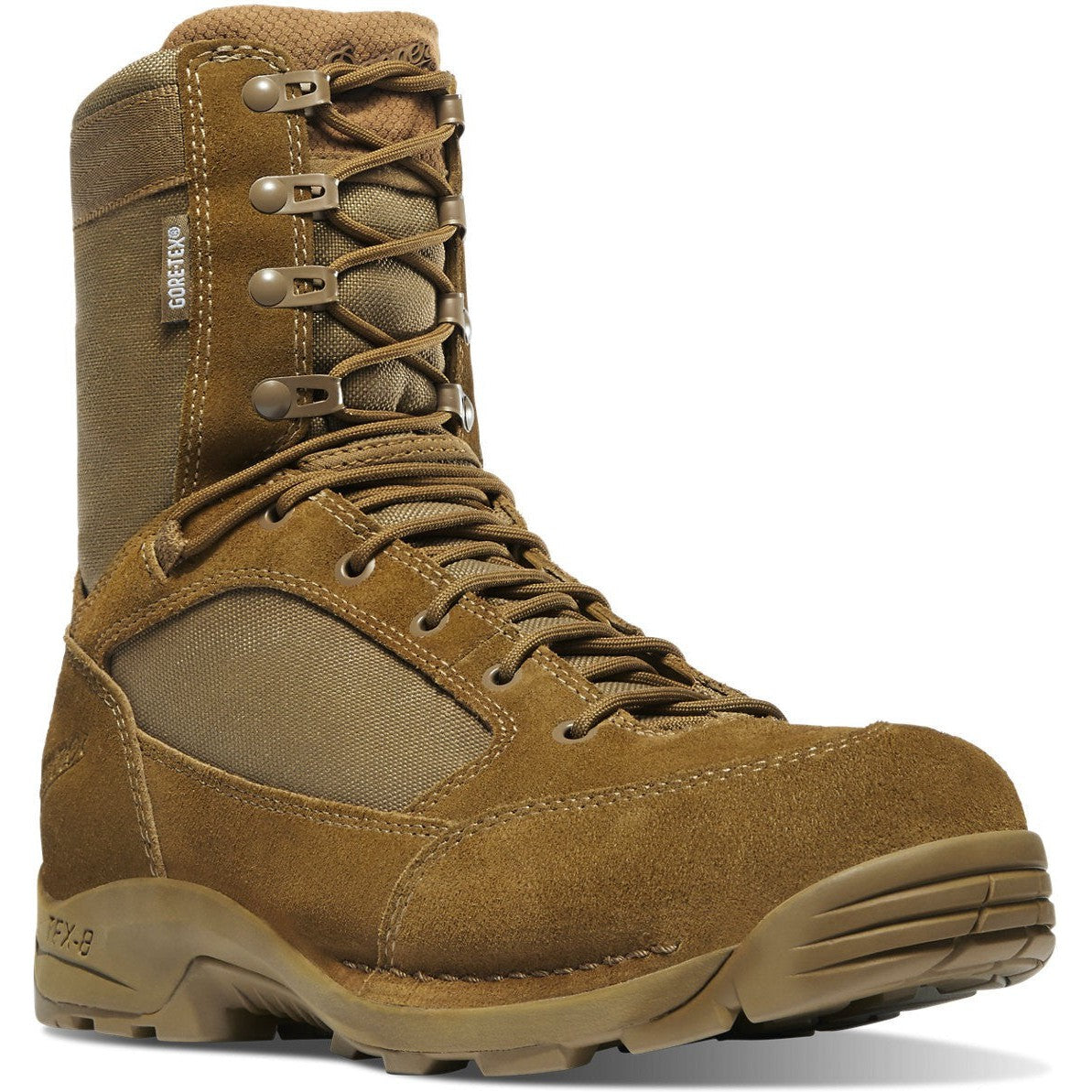 Danner Men's Desert TFX G3 8" Plain Toe WP Military Boot -Coyote- 24323  - Overlook Boots