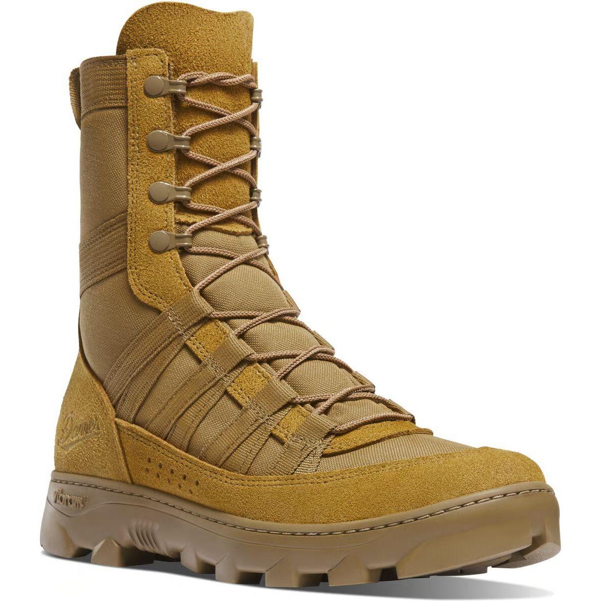 Danner Men's Tropical 8" Slip Resistant Lace Up Work Boot- Coyote- 26310 3 / Medium / Coyote - Overlook Boots