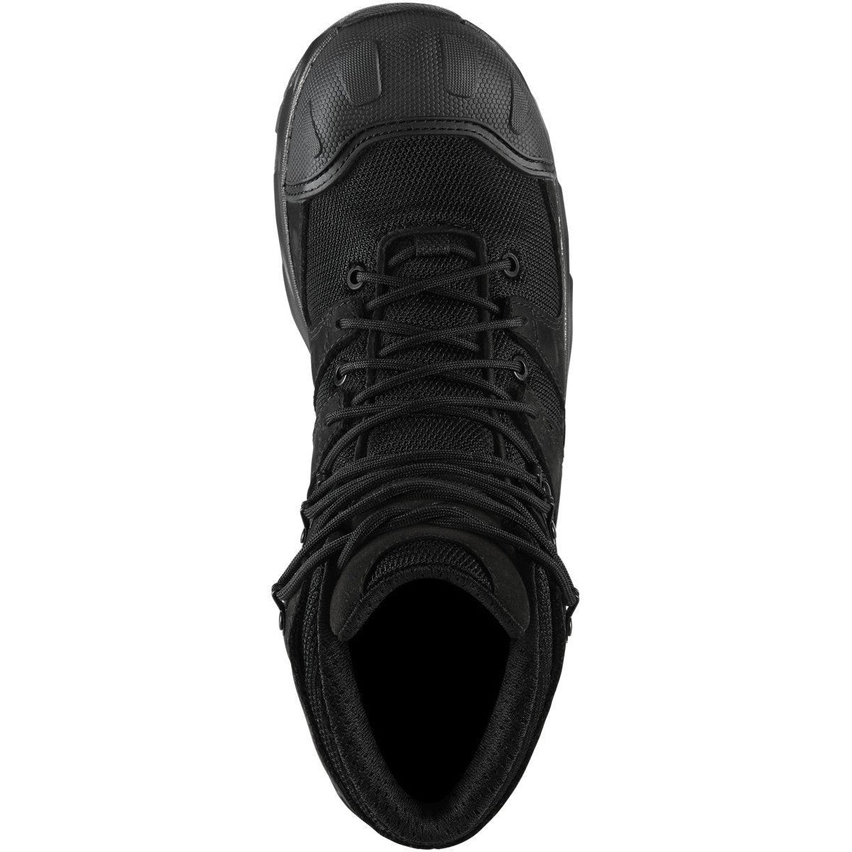 Danner Men's Downrange 6" Plain Toe Waterproof Slip Resistant Duty Boot -Black- 54021 - Overlook Boots