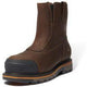 Timberland Pro Men's True Grit Comp Toe Waterproof Chelsea Work Boot - Brown - TB0A67QKW01 - Overlook Boots
