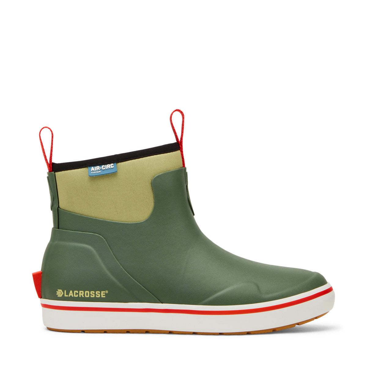 Lacrosse Women's Alpha 6" Waterproof Deck Work Boot - Sea - 621207 5 / Medium / Green - Overlook Boots