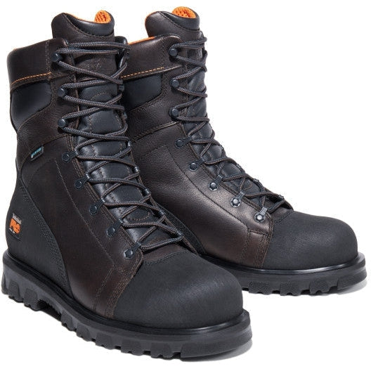 Timberland Pro Men's Rigmaster 8" Steel Toe WP Work Boot -Brown- TB195553214 5.0 / Medium / Brown - Overlook Boots
