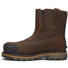 Timberland Pro Men's True Grit Comp Toe Waterproof Chelsea Work Boot - Brown - TB0A67QKW01 - Overlook Boots