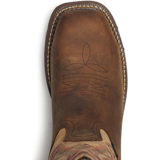 Thorogood Men's Crazy Horse 11" SQ Toe Waterproof Western Work Boot 804-4307 - Overlook Boots