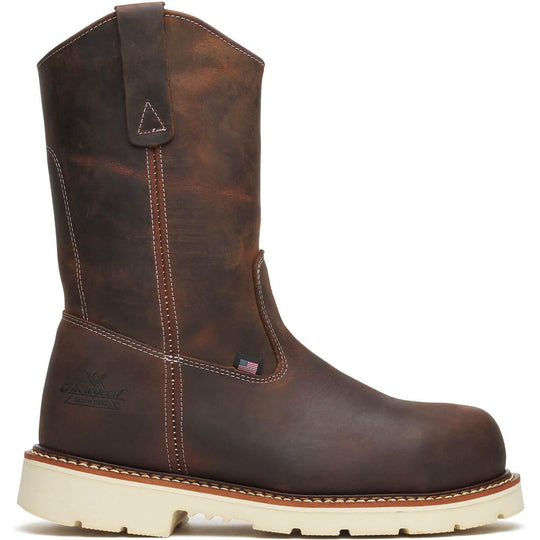 Thorogood Men's American Heritage 90 11" Steel Toe Work Boot 804-4372 7 / Medium / Brown - Overlook Boots