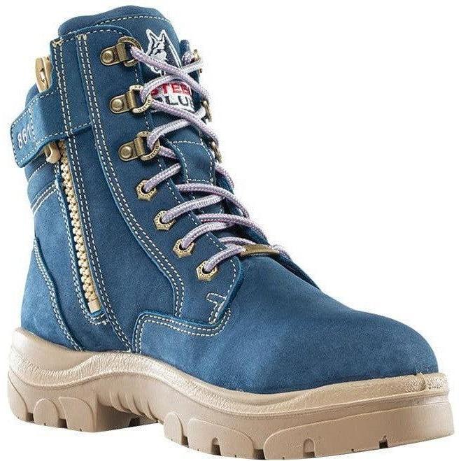 Snow Boots Tractor Supply Womens Steel Toe Boots Steel Blue