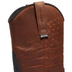 Timberland Pro Men's True Grit USA Comp Toe WP Wellington Work Boot - Brown - TB0A64CQEM4 - Overlook Boots