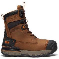Timberland Pro Men's Boondock Ultralight 8" Comp Toe WP Work Boot - Brown - TB0A648YEM8 - Overlook Boots