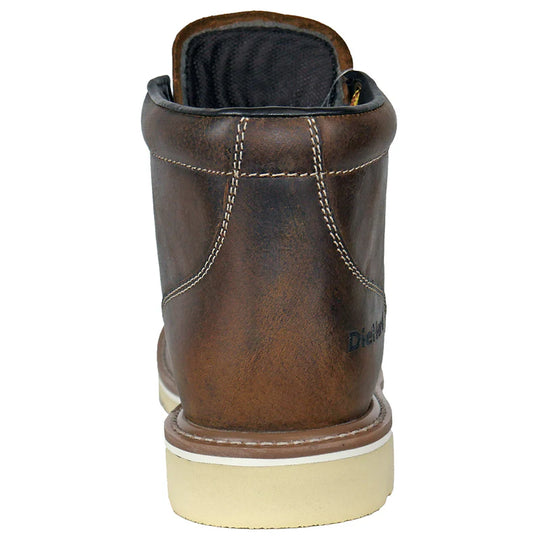 DieHard Men's Mustang Wedge Soft Toe Work Boot - Brown - DH60421