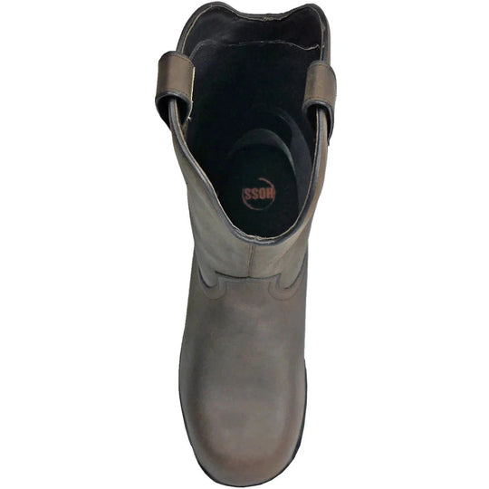 Hoss Men's Wildfire Puncture Resistant Wellington Work Boot- Brown- 94010 - Overlook Boots