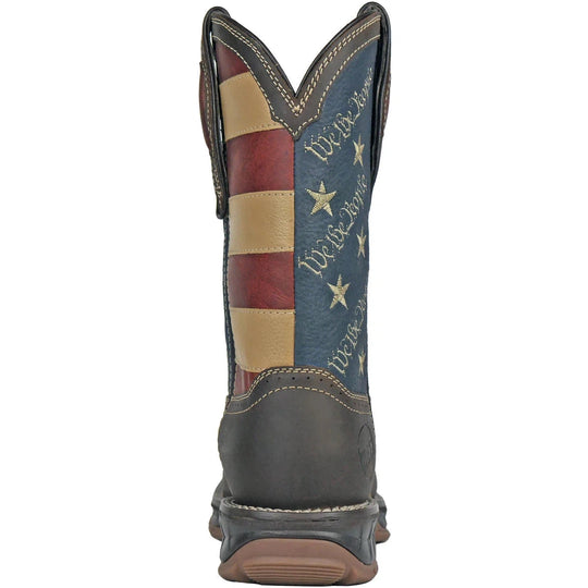 Hoss Men's We The People Soft Toe Waterproof Moisture Wicking Work Boot- Brown- 94022 - Overlook Boots