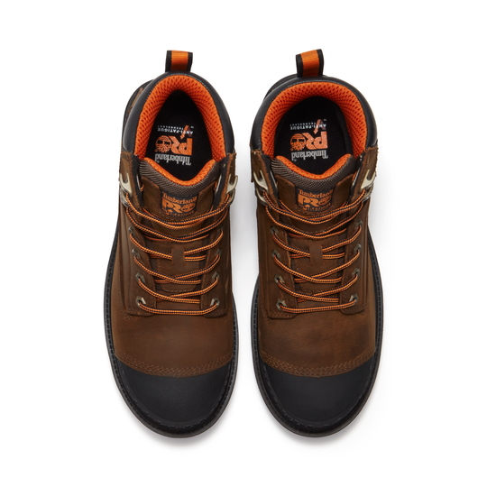 Timberland Pro Men's Distiller 6" Comp Toe WP Work Boot - Brown - TB0A41JGEPB - Overlook Boots