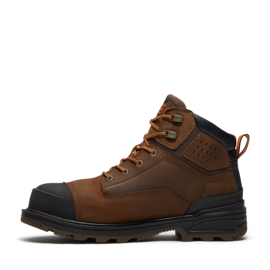 Timberland Pro Men's Distiller 6" Comp Toe WP Work Boot - Brown - TB0A41JGEPB - Overlook Boots