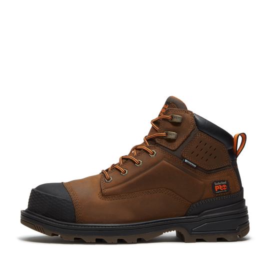 Timberland Pro Men's Distiller 6" Comp Toe WP Work Boot - Brown - TB0A41JGEPB - Overlook Boots