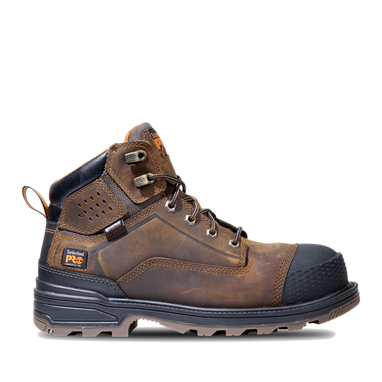 Timberland Pro Men's Distiller 6" Comp Toe WP Work Boot - Brown - TB0A41JGEPB - Overlook Boots