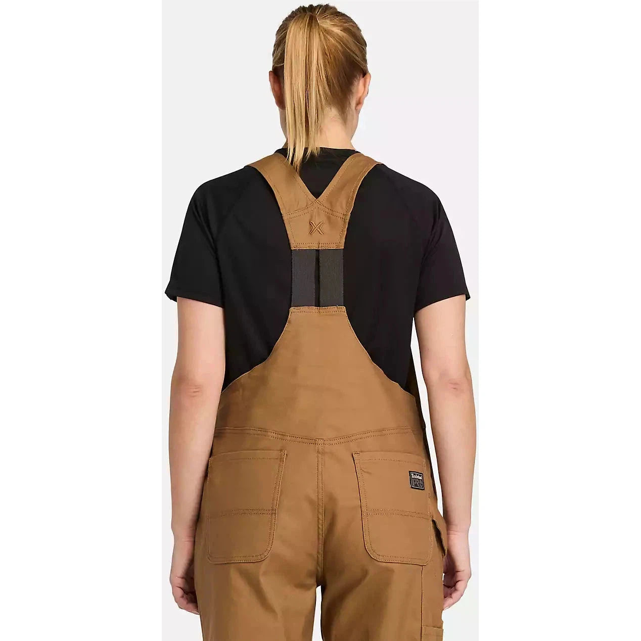 Timberland Pro Women's Gritflex Canvas Overall Bib -Wheat- TB0A5X4UD02 - Overlook Boots