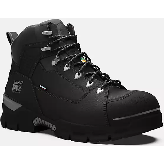 Timberland Pro Men's Endurance Evolution 6" Composite Toe Waterproof Work Boot -Black- TB0A5YYF001 - Overlook Boots