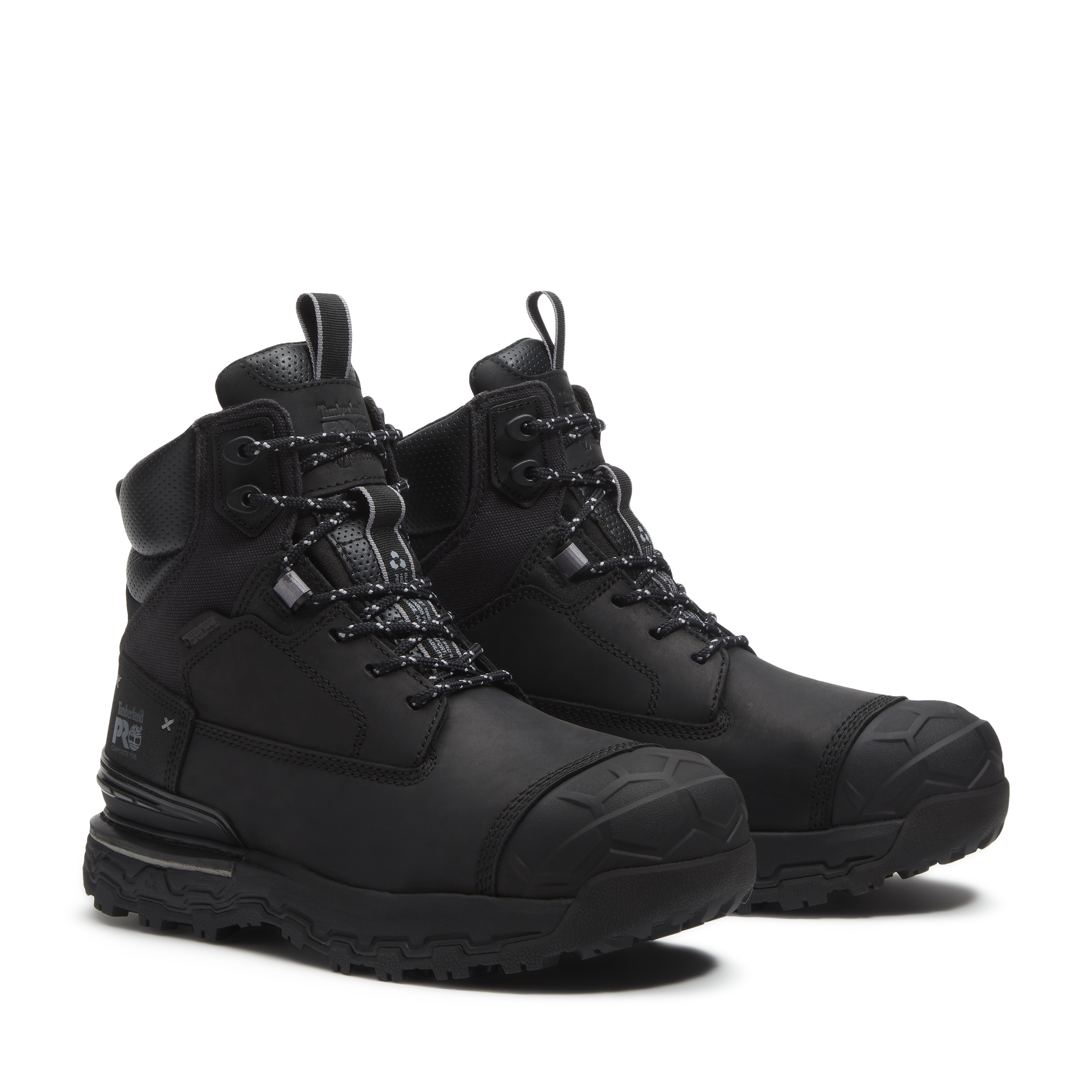Timberland Pro Men's Boondock Ultralight 6" Comp Toe WP Work Boot - Black - TB0A63FYW02 - Overlook Boots
