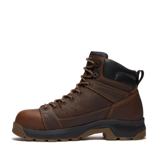 Timberland Pro Men's TiTAN® EV Comp Toe Waterproof Work Boot - Brown - TB0A63JFW01 - Overlook Boots