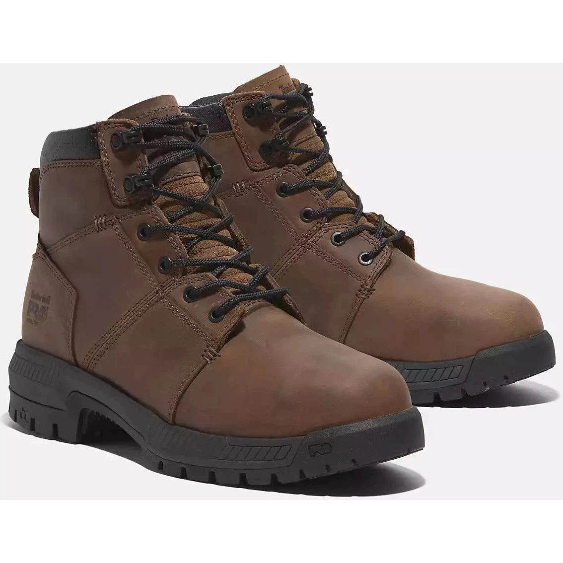 Timberland Pro Men's Montauk 6" Steel Toe Work Boot Brown- TB0A66D3EM4 - Overlook Boots