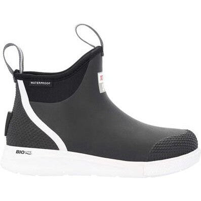 Xtratuf Women's Ankle 6" Waterproof Sports Deck Boot -Black- ADSW000 5.0 / Medium / Black - Overlook Boots