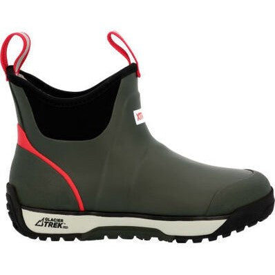 Xtratuf Women's Fleege Lined Waterproof Ankle Deck Work Boot -Green- AIWR300 5.0 / Medium / Green - Overlook Boots