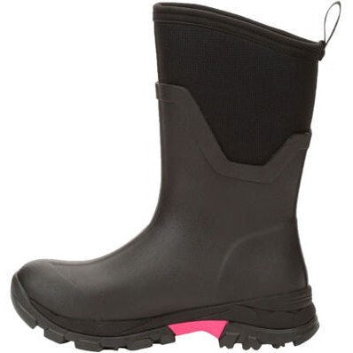 Muck Women's Arctic Ice Vibram Waterproof Terrain Mid Work Boot -Black- ASVMA404 - Overlook Boots