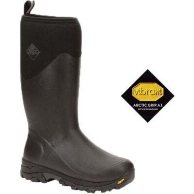 Muck Men's Arctic Ice Arctic Grip Waterproof Tall Work Boot -Black- AV