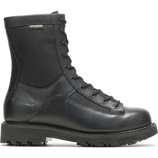 Bates Men's Durashocks 8" Lace to Lace Side Zip Duty Boot - Black - E03140 - Overlook Boots