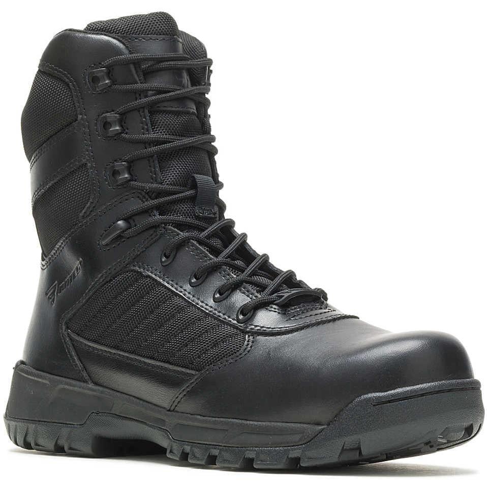 Bates Men's Tactical Sport 2 Comp Toe Side Zip Tall Duty Boot - Black - E03184 4 / Medium / Black - Overlook Boots