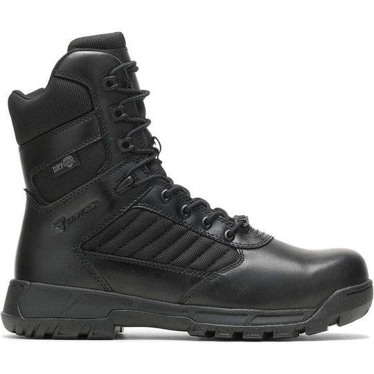 Bates Men's Tactical Sport 2 Comp Toe Side Zip Tall Work Boot- Black- E03186 - Overlook Boots