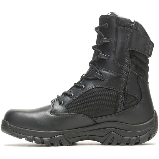 Bates Men's GX X2 Waterproof Tall Side Zip DRYGuard Duty Boot - Black- E03882 - Overlook Boots