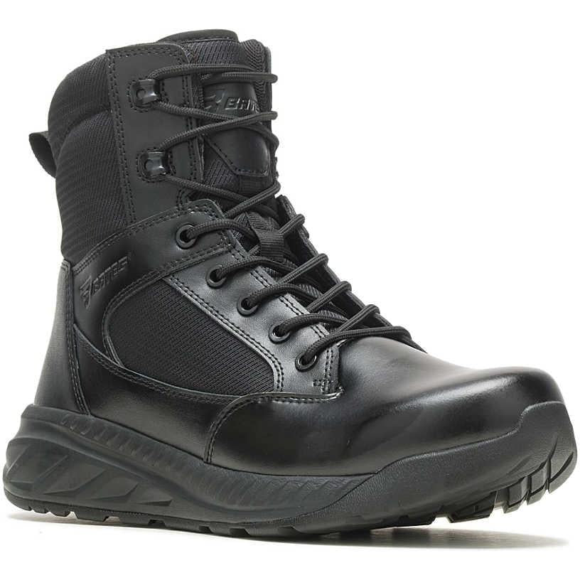 Bates Men's Opspeed Side Zip Tall Duty Boot - Black - E08888 7 / Medium / Black - Overlook Boots