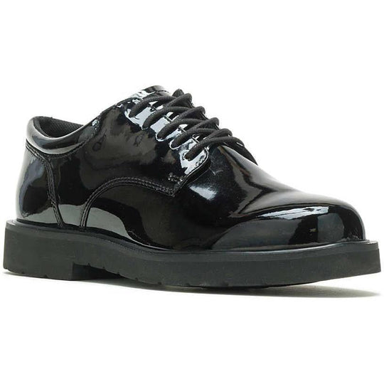 Bates Men's High Gloss Oxford Duty Shoe - Black - E22141 7 / Medium / Black - Overlook Boots
