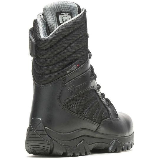 Bates Women's GX X2 Waterproof Tall Side Zip DRYGuard Duty Boot - Black - E03982 - Overlook Boots