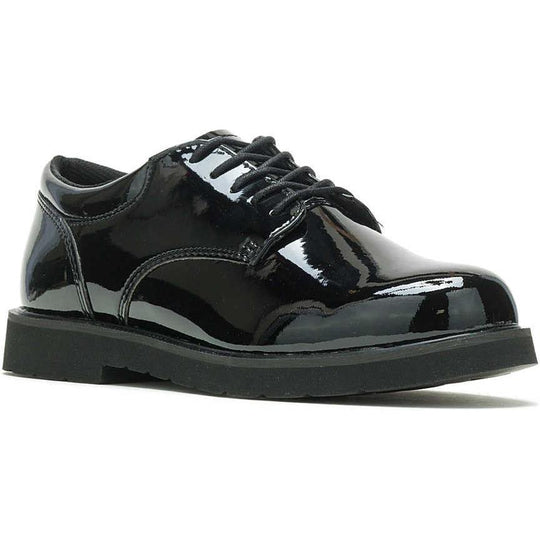Bates Women's High Gloss Oxford Duty Shoe - Black - E22741 5 / Medium / Black - Overlook Boots