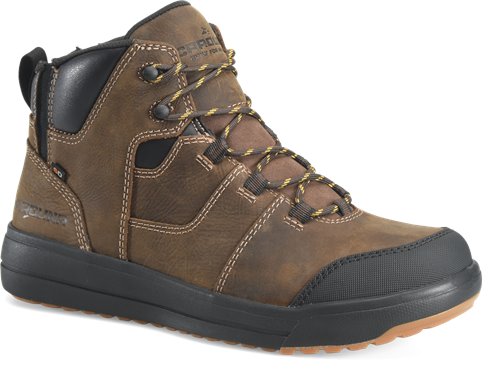 Carolina Men's Apexline EZ-On ESD Work Boot - Brown - CA2323 8 / Medium / Brown - Overlook Boots