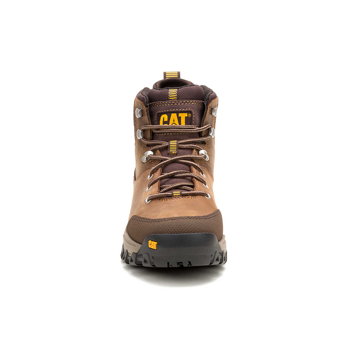 Cat Men's Threshold Rebound Soft Toe Waterproof Hiker Work Boot - Bison - P51092 - Overlook Boots