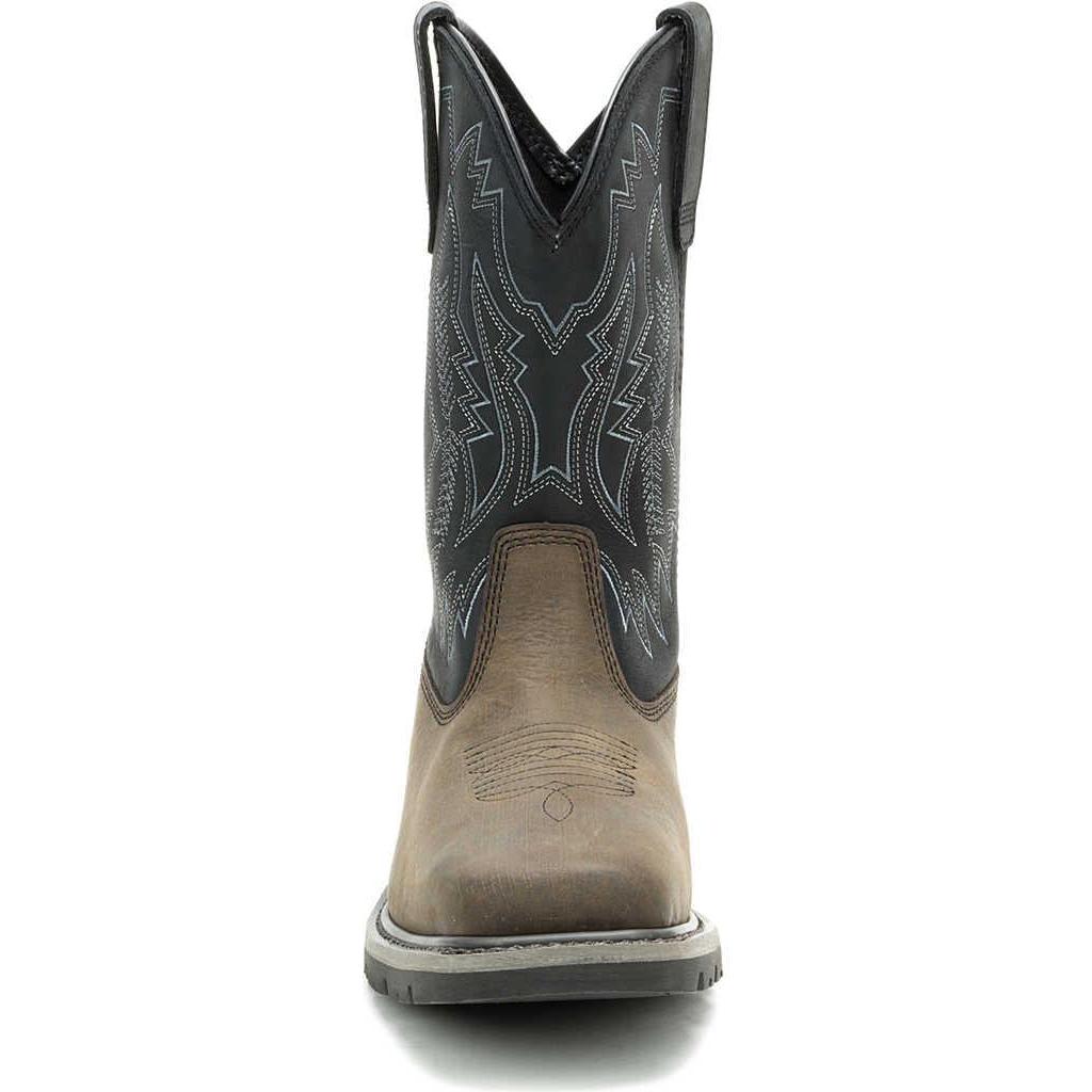 Cat Men's Colorado Frontier Soft Toe Western Work Boot - Grey - P51093 - Overlook Boots