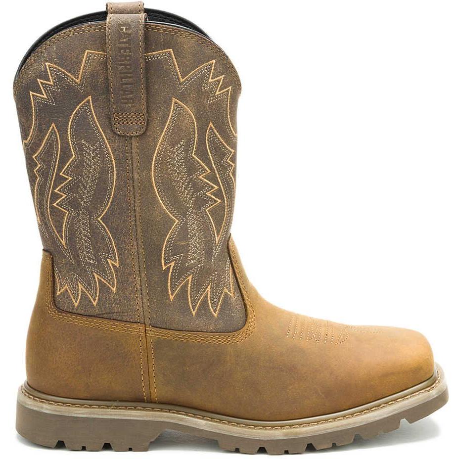 Cat Men's Colorado Frontier Soft Toe Western Work Boot - Pyramid - P51094 - Overlook Boots