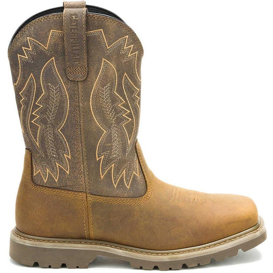 Cat Men's Colorado Frontier Soft Toe Western Work Boot - Pyramid - P51094 - Overlook Boots