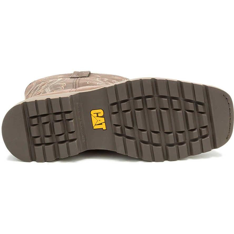 Cat Men's Colorado Frontier Soft Toe Western Work Boot - Coffee - P51095 - Overlook Boots