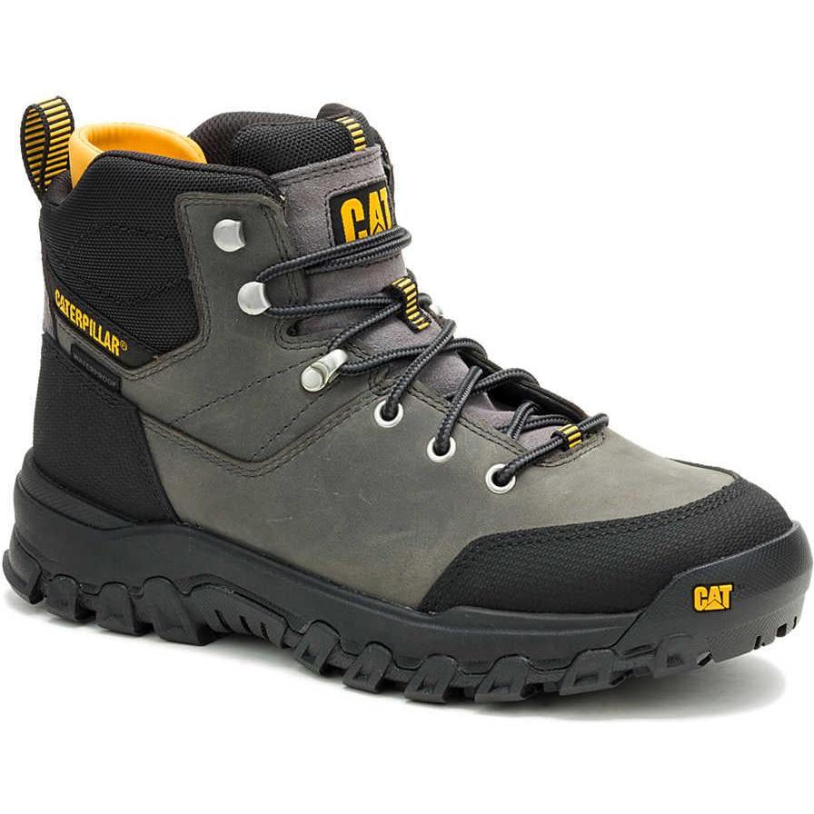 Cat Men's Threshold Rebound Soft Toe Waterproof Hiker Work Boot - Shade - P51096 7 / Medium / Quiet Shade - Overlook Boots