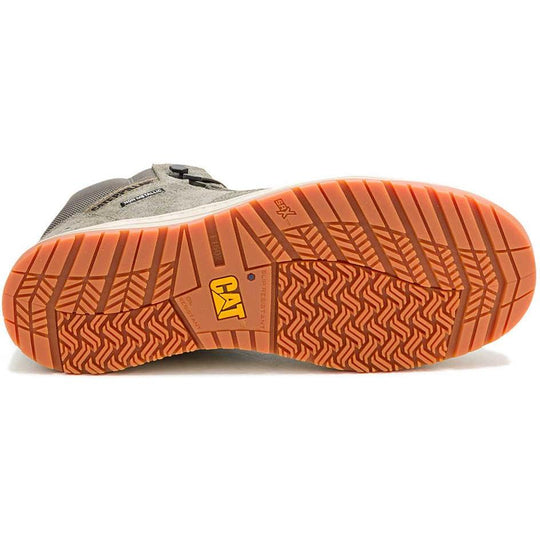 Cat Men's Streamline Court Mid Composite Toe Work Shoe - Olive - P91623 - Overlook Boots
