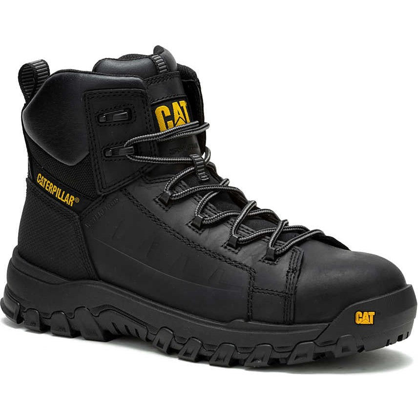 Cat Men's Threshold Rebound Composite Toe Waterproof Work Shoe -Black- P91696 - Overlook Boots