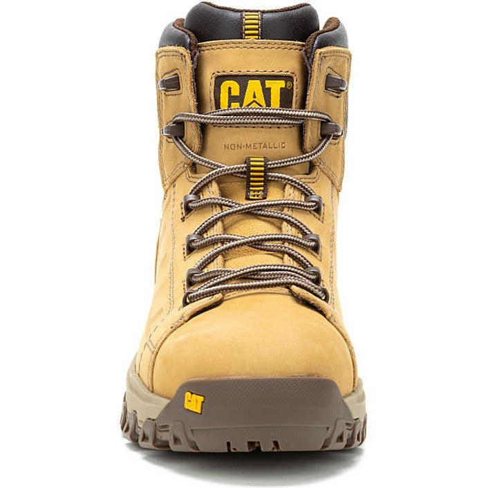 Cat Men's Threshold Rebound Composite Toe Waterproof Work Boot- Honey- P91713 - Overlook Boots