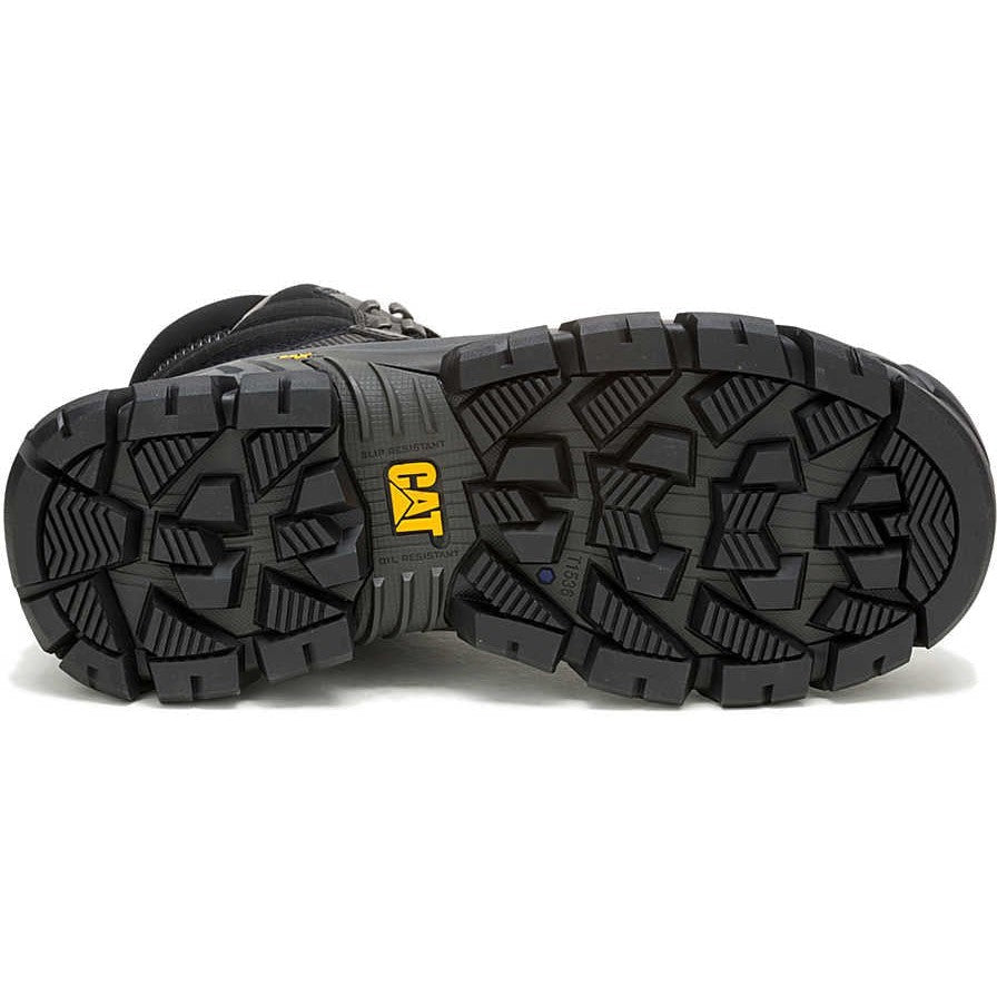 Cat Men's Invader Max Composite Toe Waterproof Slip Resistant Work Boot -Black- P91728 - Overlook Boots