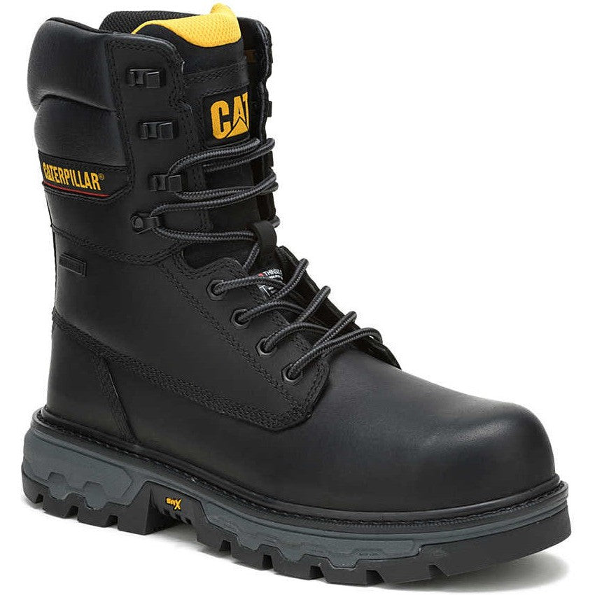 Cat Men's Men's Colorado Equip 8" 400G Composite Toe Waterproof Work Boot - Black - P91753 7 / Medium / Black - Overlook Boots