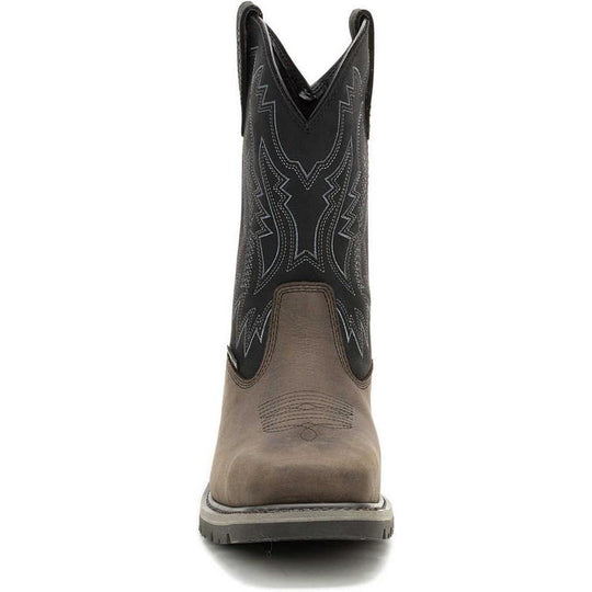 Cat Men's Colorado Frontier Steel Toe Western Work Boot - Grey - P91796 - Overlook Boots